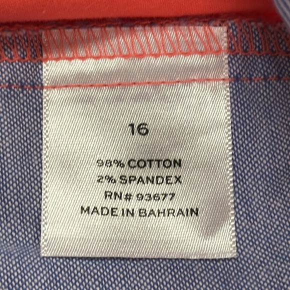 Stylus Dubarry Coral Chino Straight Leg Pant Cotton/Spandex Size 16 NWT - Picture 10 of 11